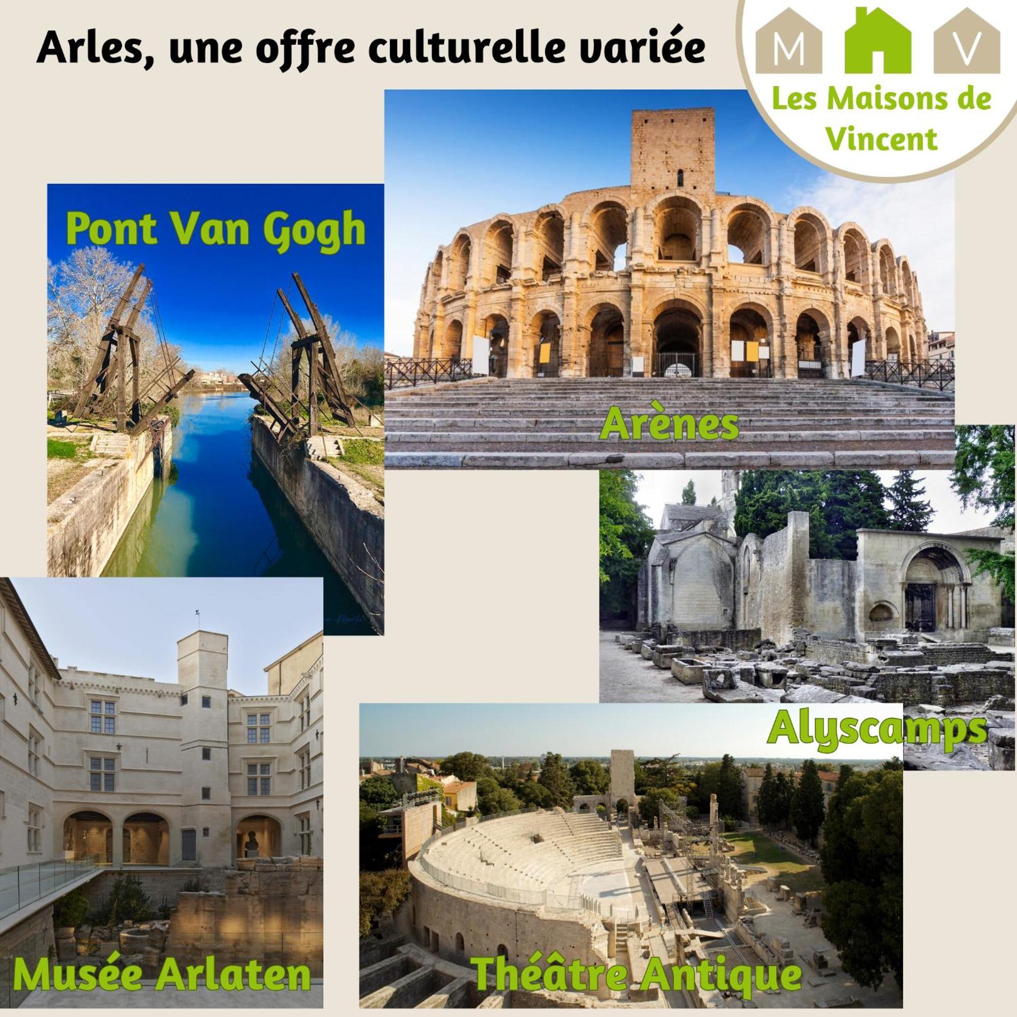 Maison Nomade, Clim - Terrasse Arles Ngoại thất bức ảnh